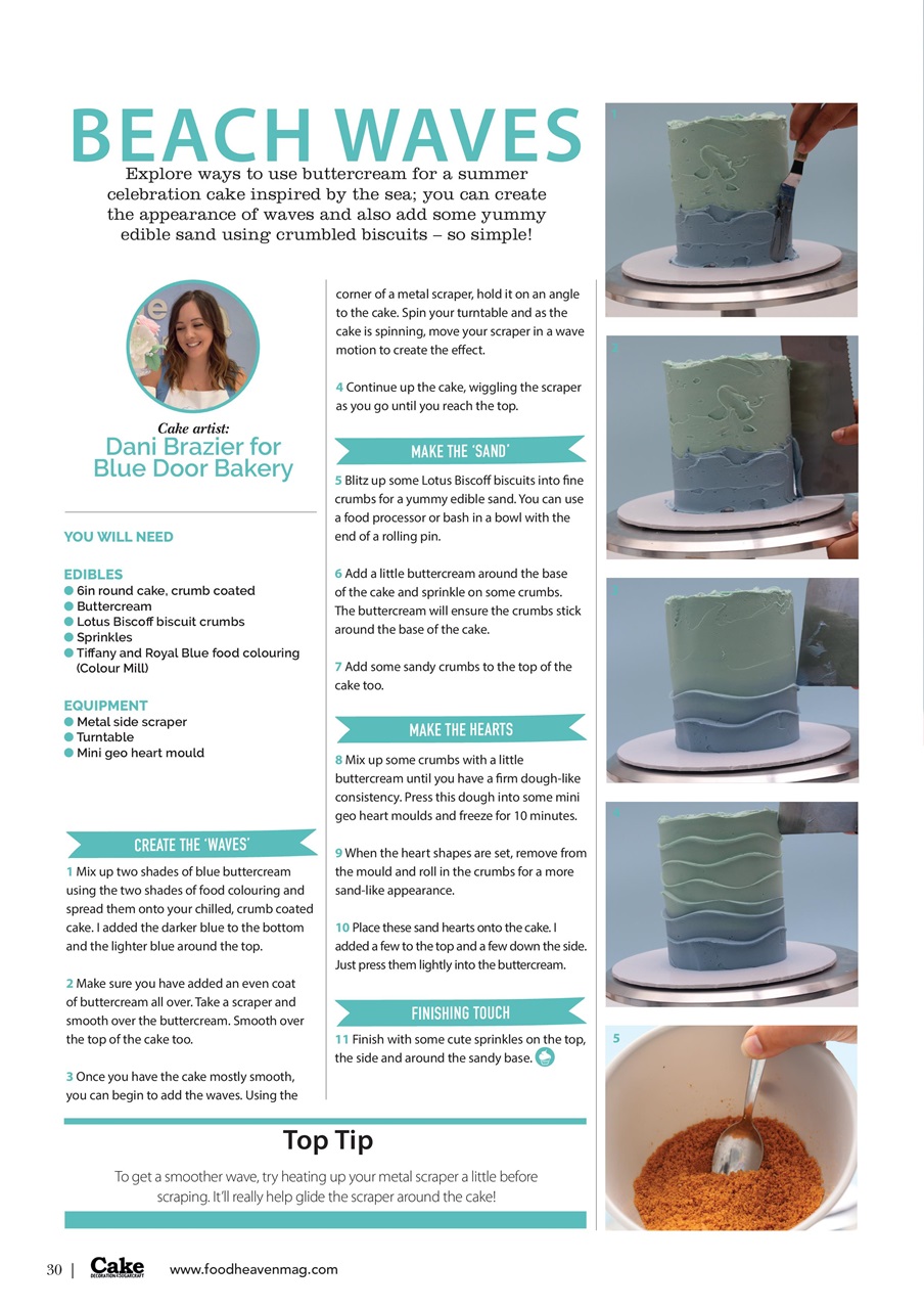 Cake Decoration & Sugarcraft Magazine Preview Pages