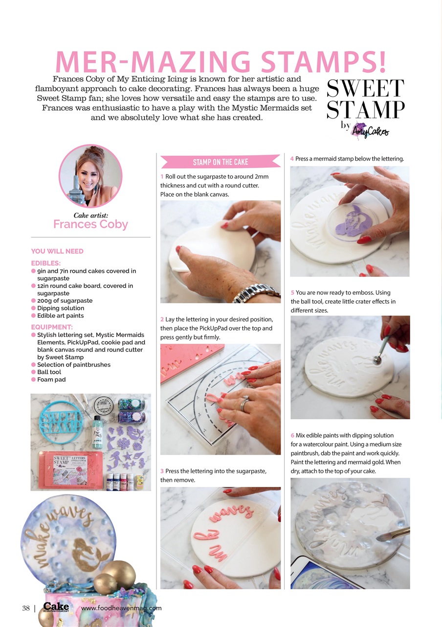 Cake Decoration & Sugarcraft Magazine Preview Pages