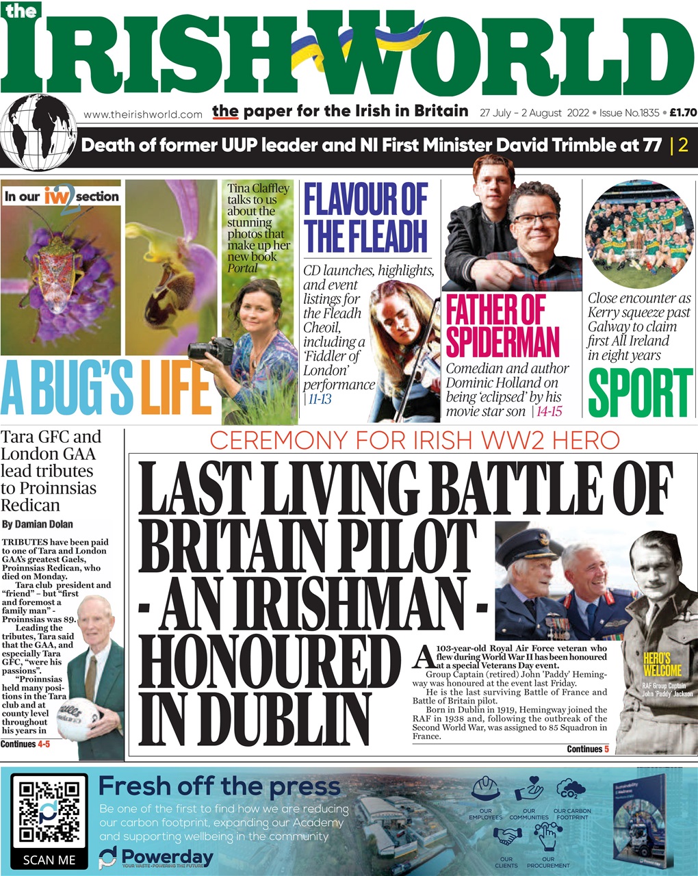 Irish World Preview Pages