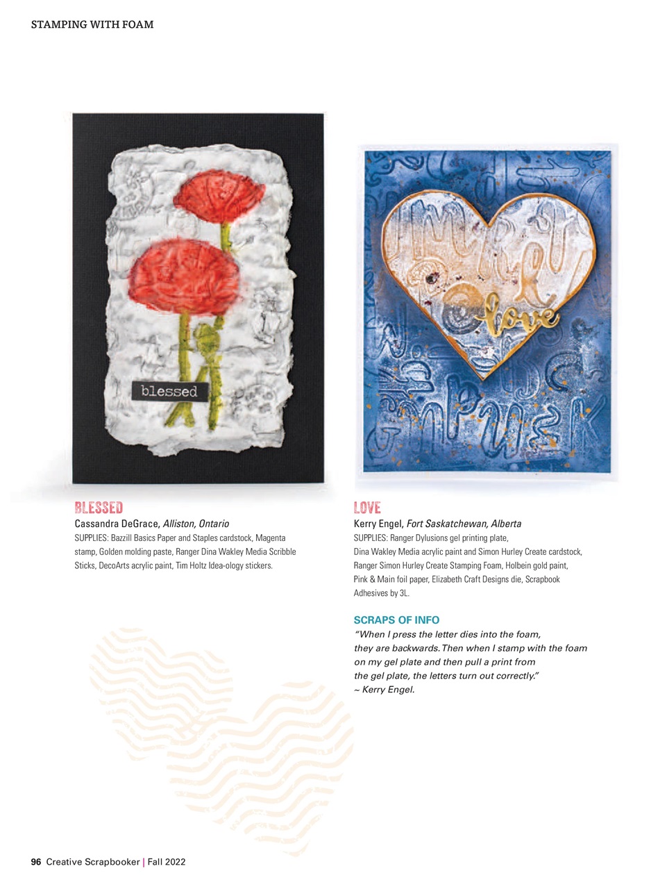 Creative Scrapbooker Preview Pages