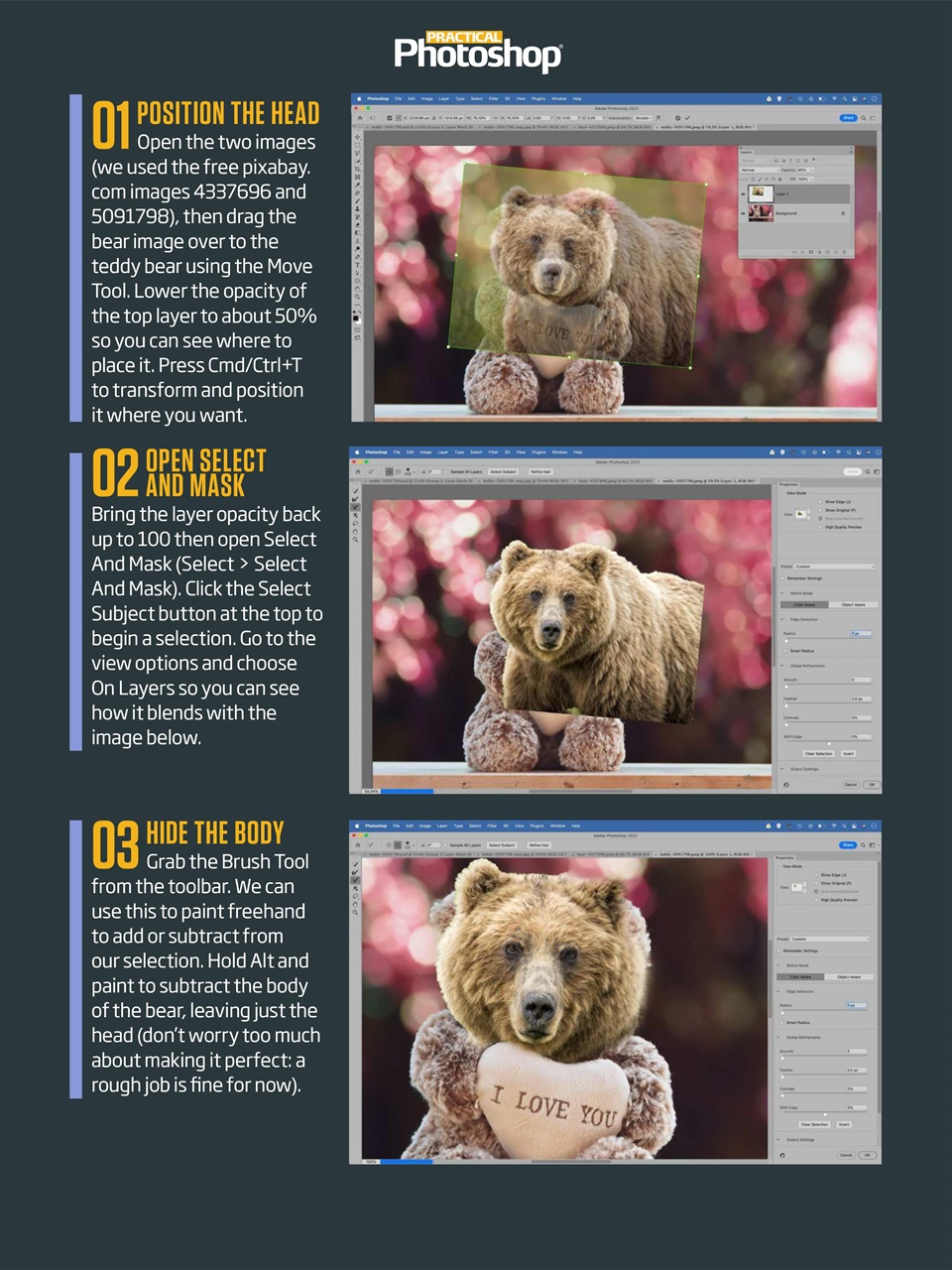 Practical Photoshop Preview Pages