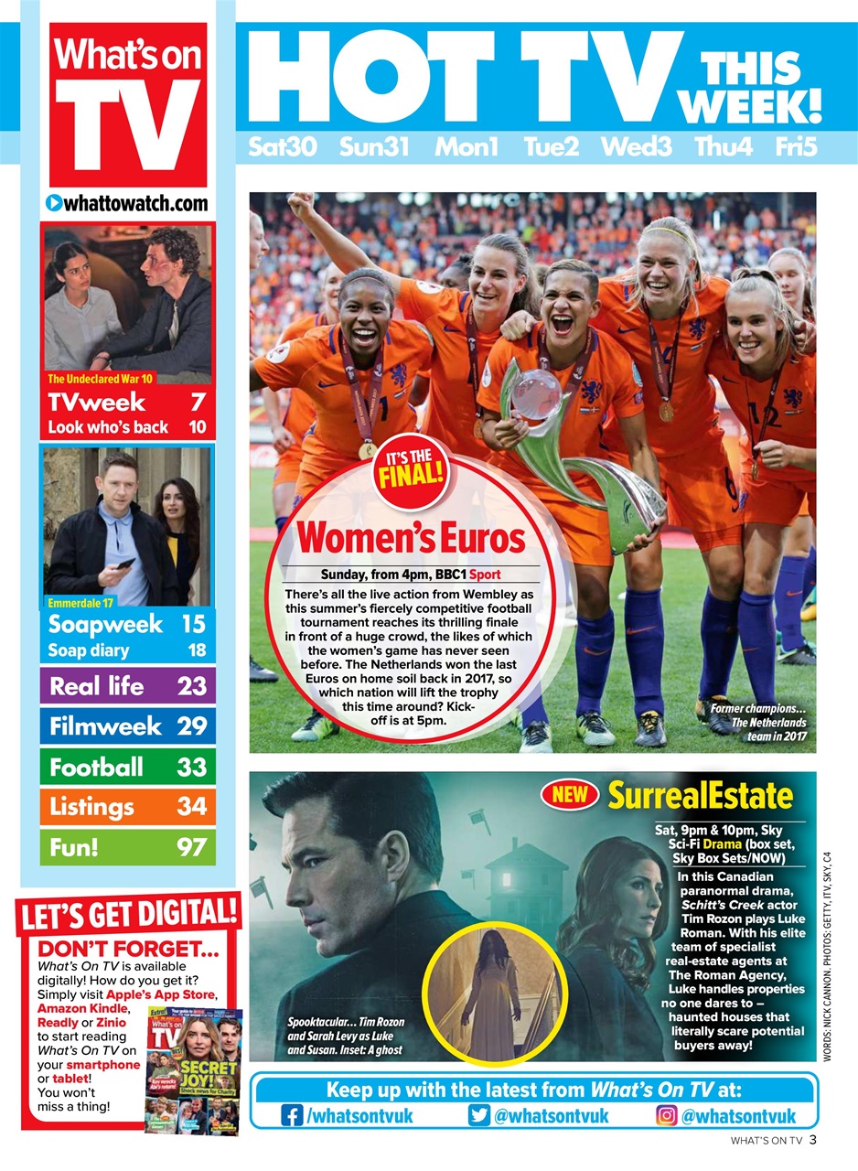 What's on TV Preview Pages