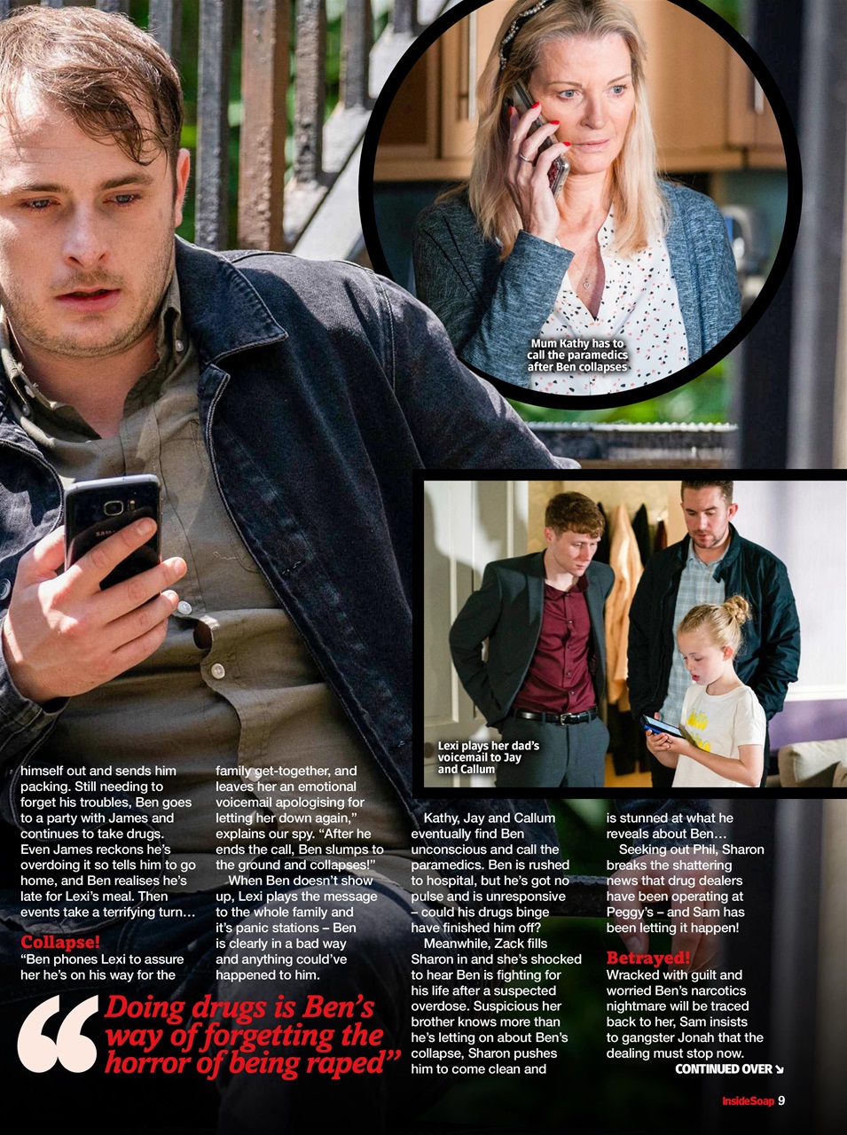 Inside Soap Preview Pages
