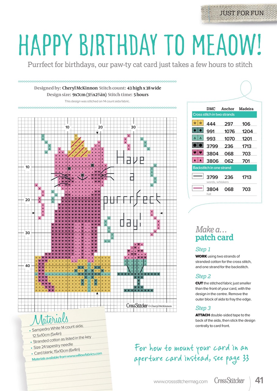 CrossStitcher Preview Pages