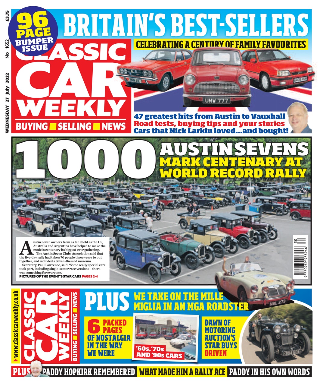 Classic Car Weekly Preview Pages
