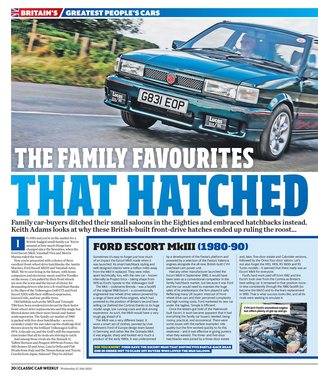 Classic Car Weekly Preview Pages