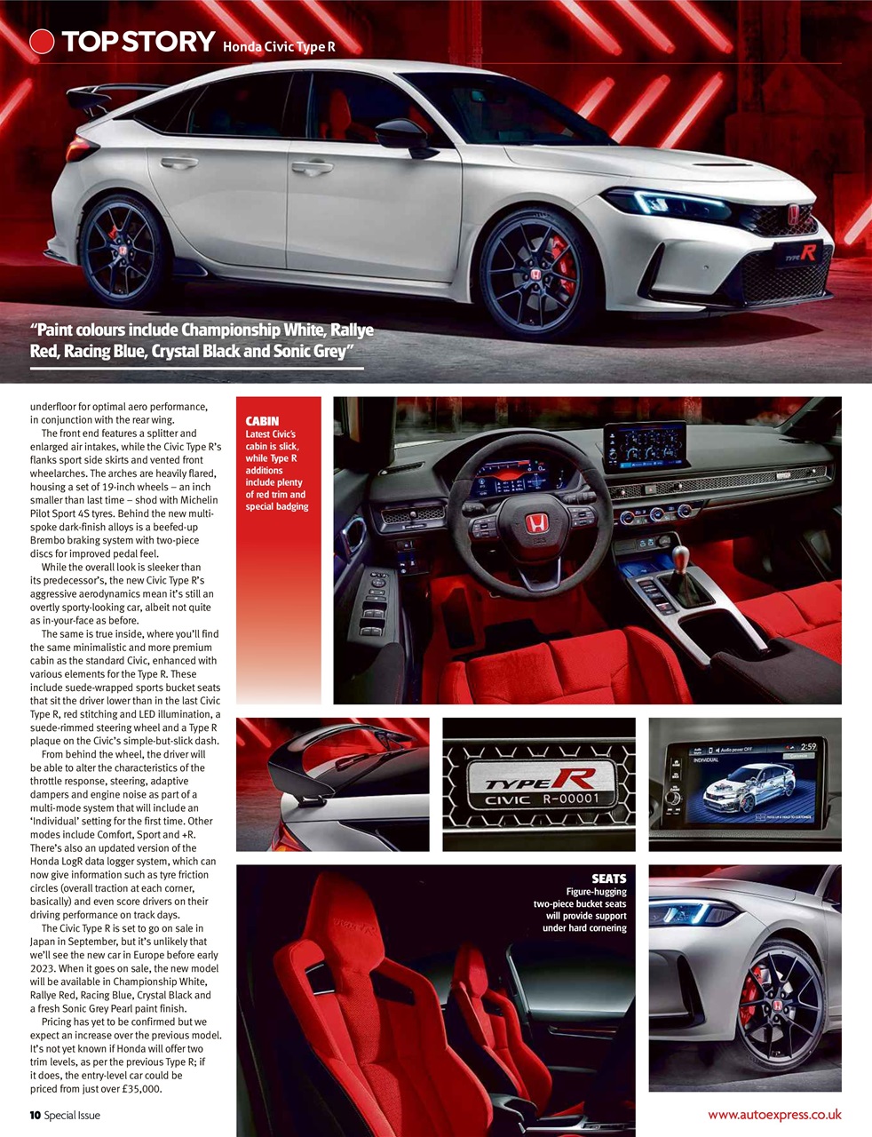 Auto Express Preview Pages