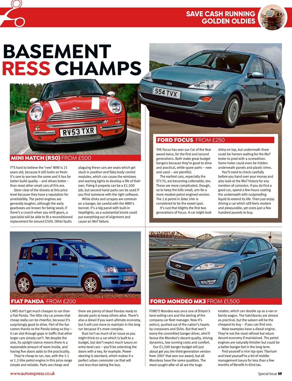 Auto Express Preview Pages