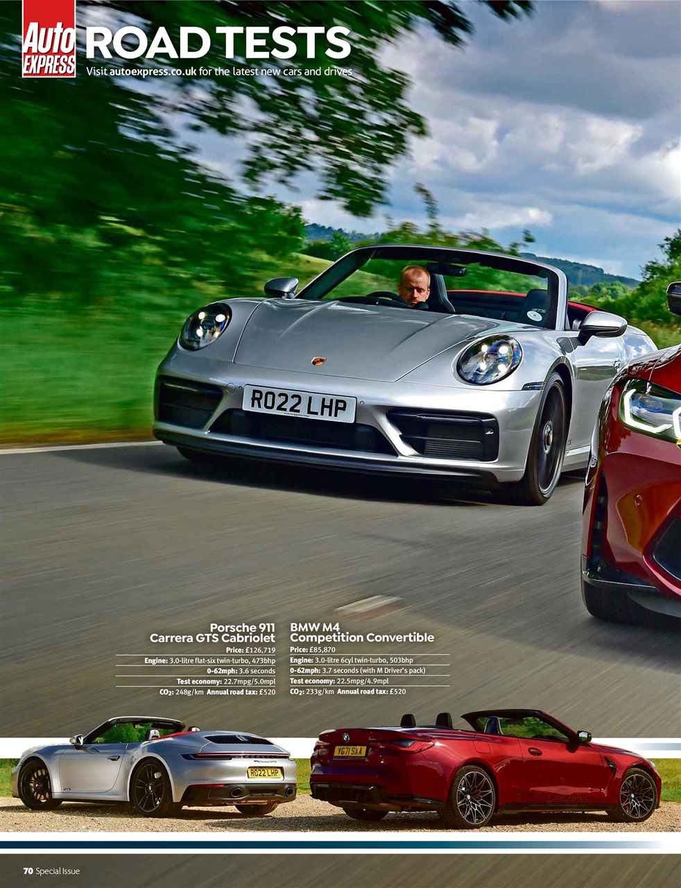 Auto Express Preview Pages