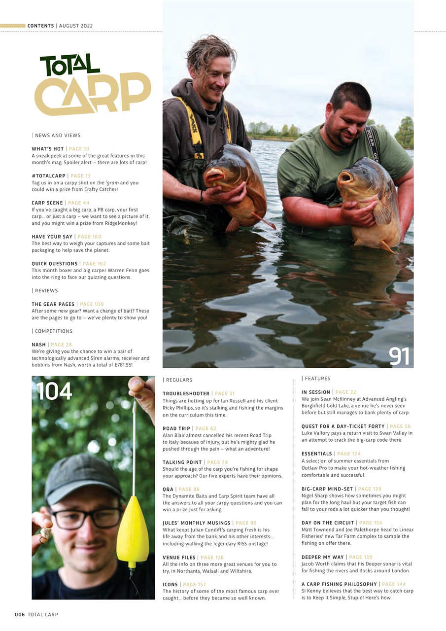Total Carp Preview Pages