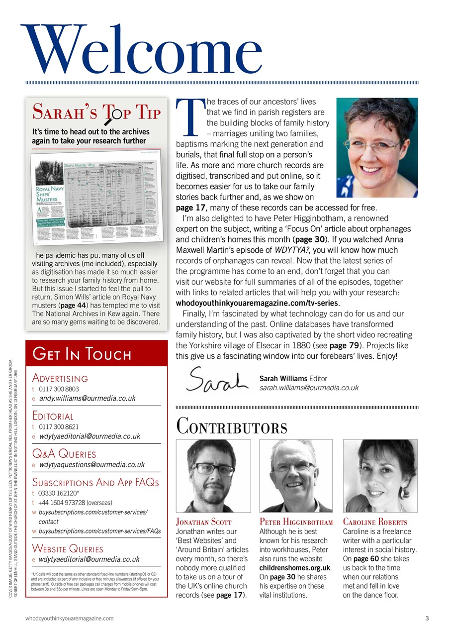 Who Do You Think You Are? Preview Pages