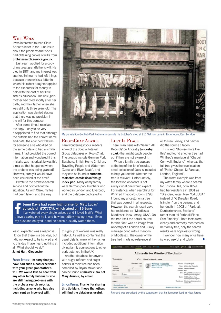 Who Do You Think You Are? Preview Pages