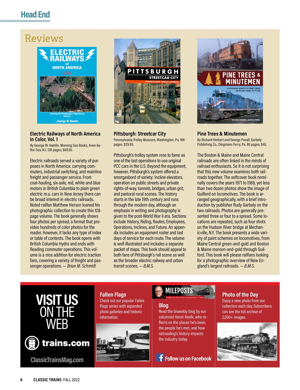 Classic Trains Preview Pages