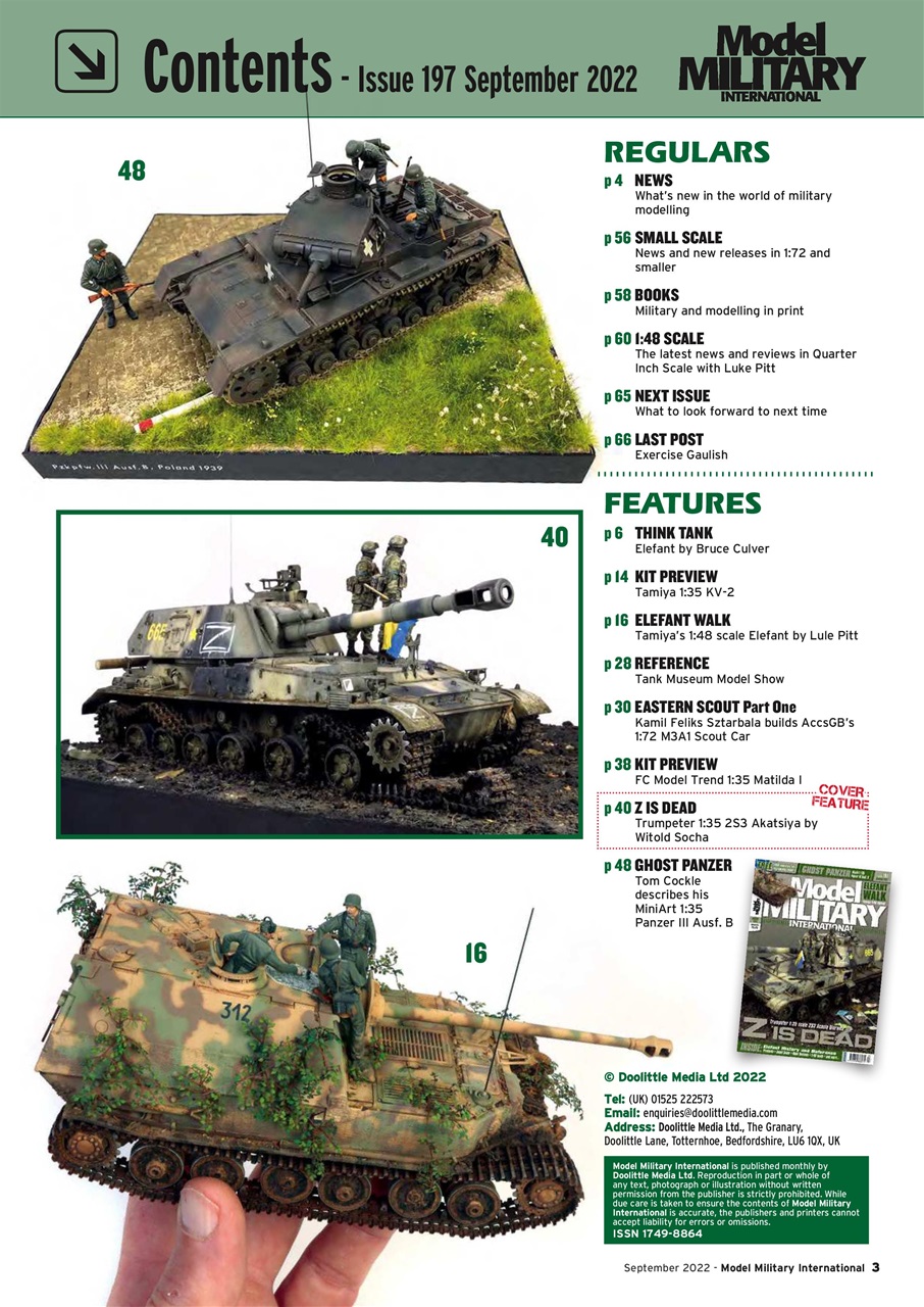 Model Military International Preview Pages