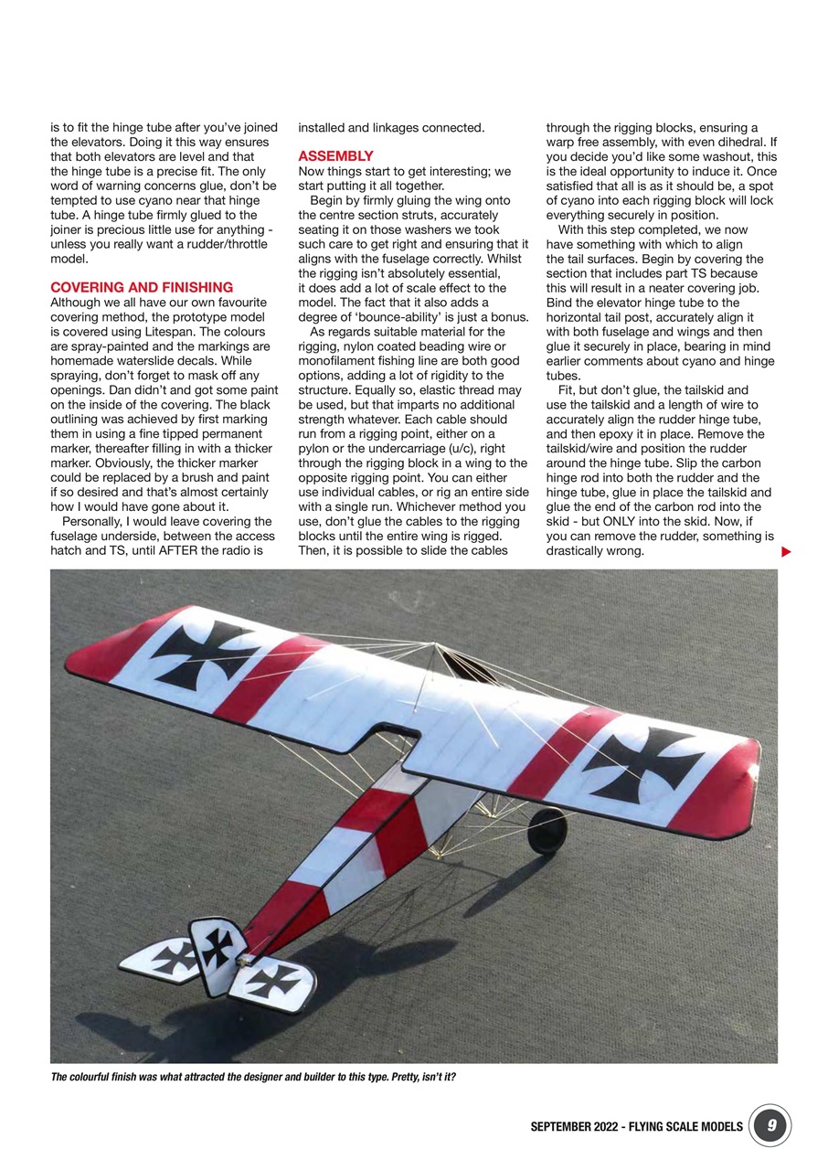 Flying Scale Models Preview Pages