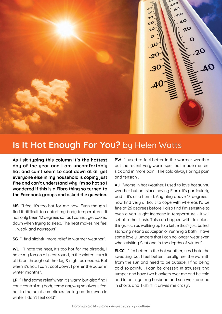 Fibromyalgia Magazine Preview Pages