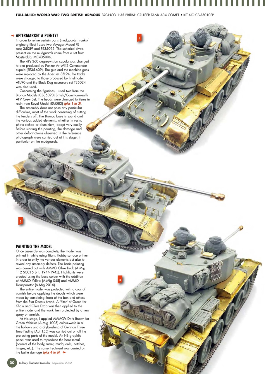 MIM: AFV Edition Preview Pages