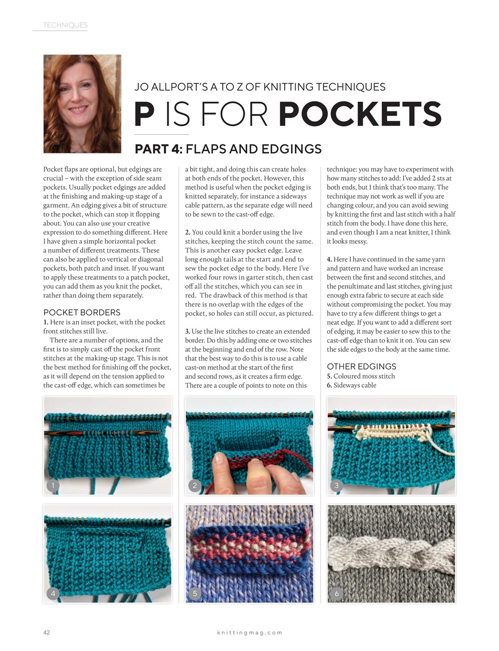 Knitting Preview Pages