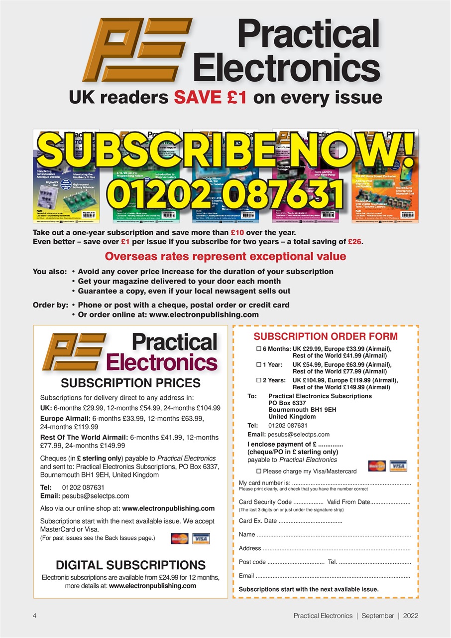 Practical Electronics Preview Pages