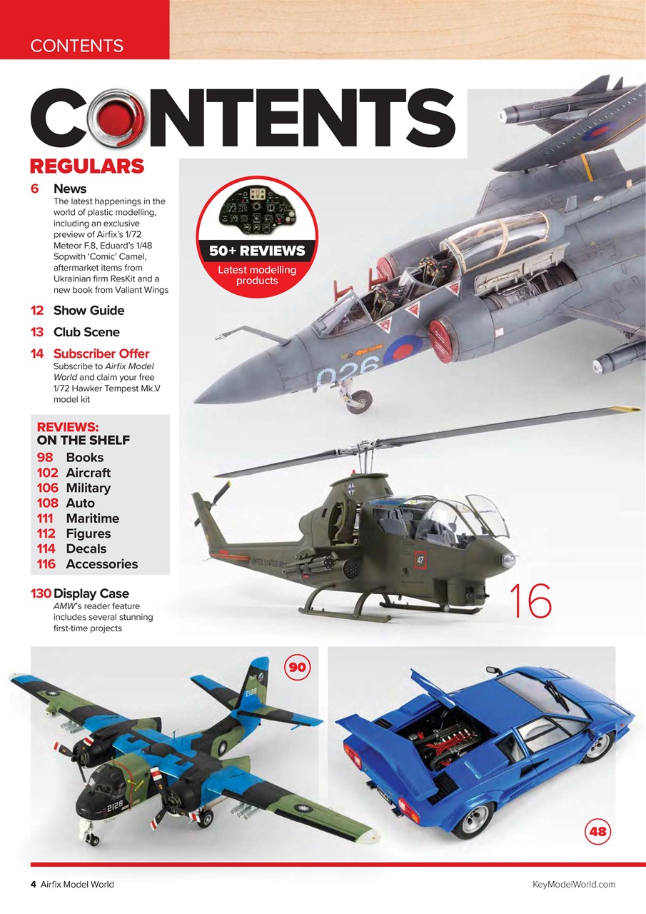 Airfix Model World Preview Pages