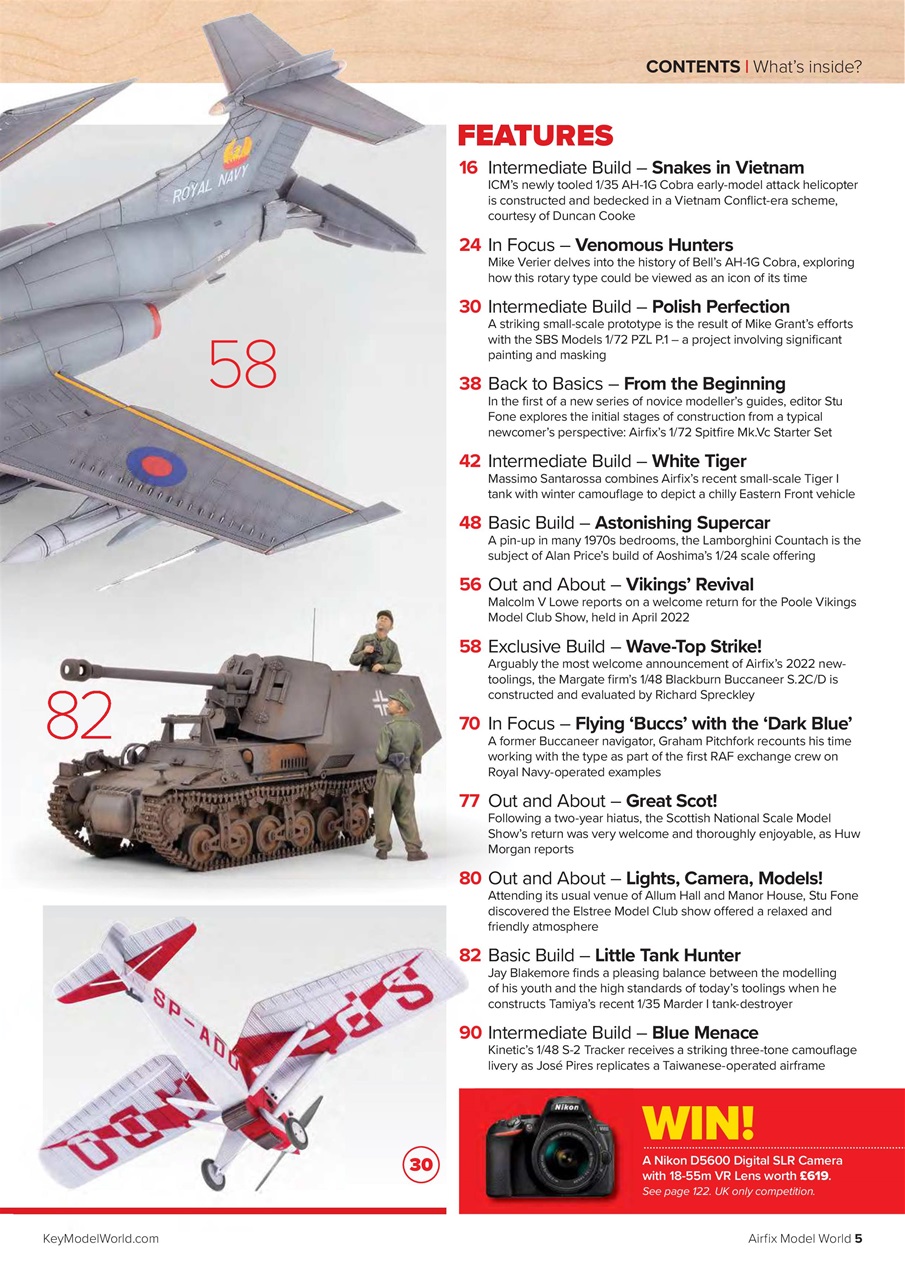 Airfix Model World Preview Pages