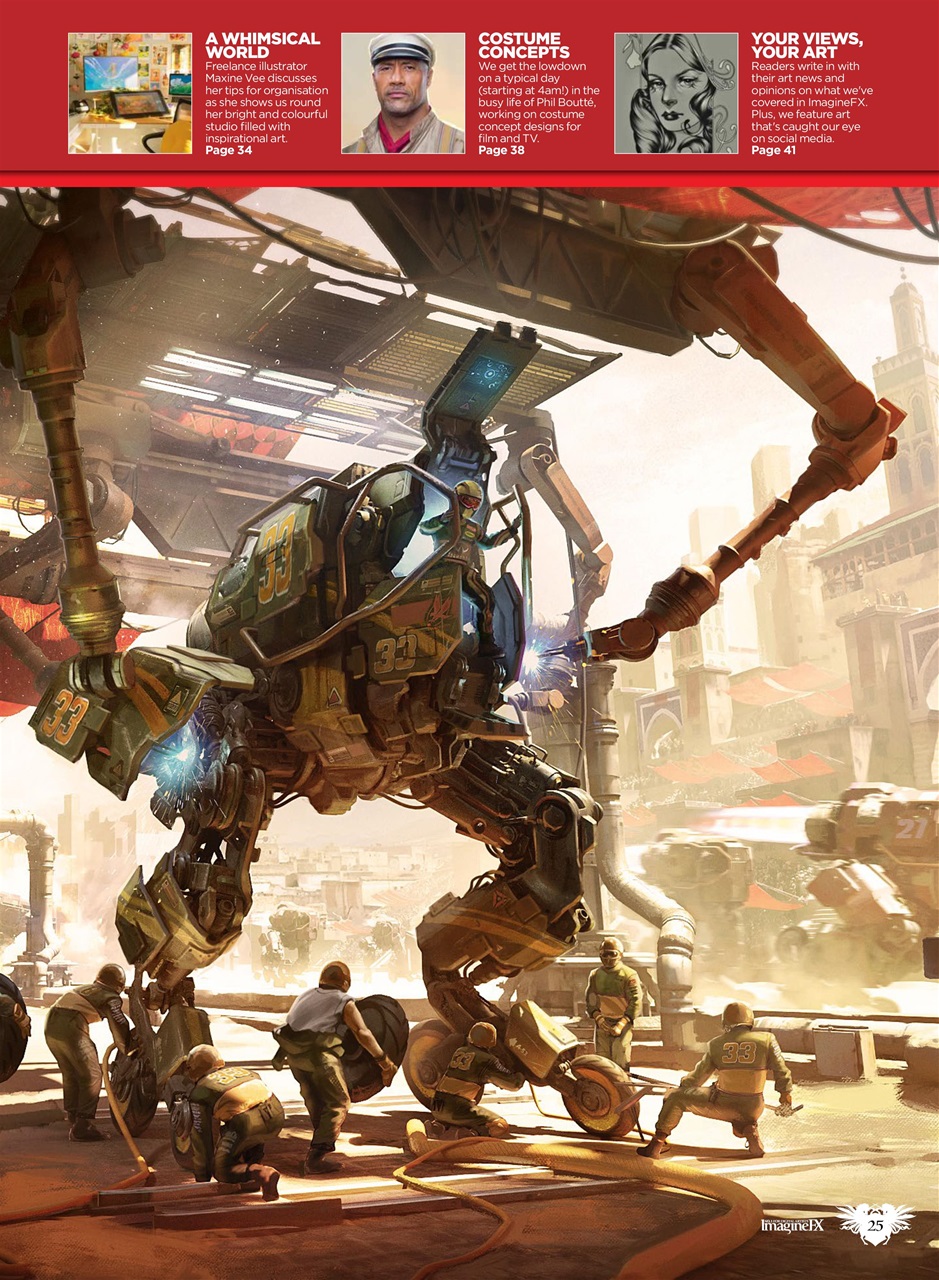 ImagineFX Preview Pages