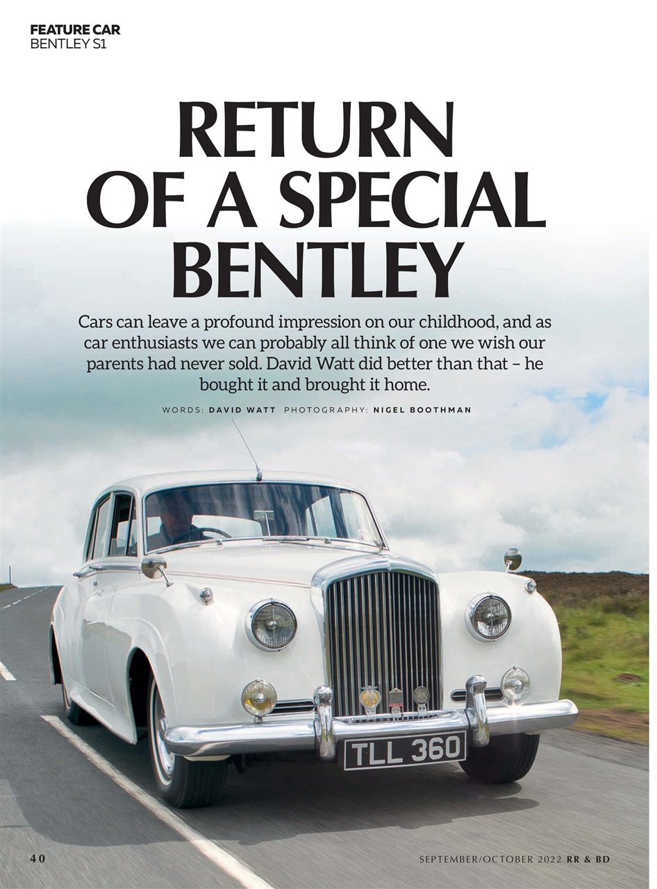 Rolls-Royce & Bentley Driver Preview Pages