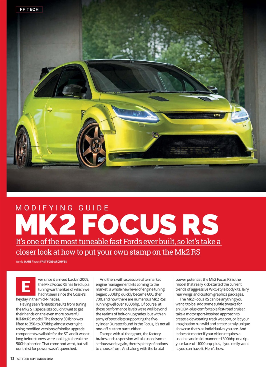 Fast Ford Preview Pages