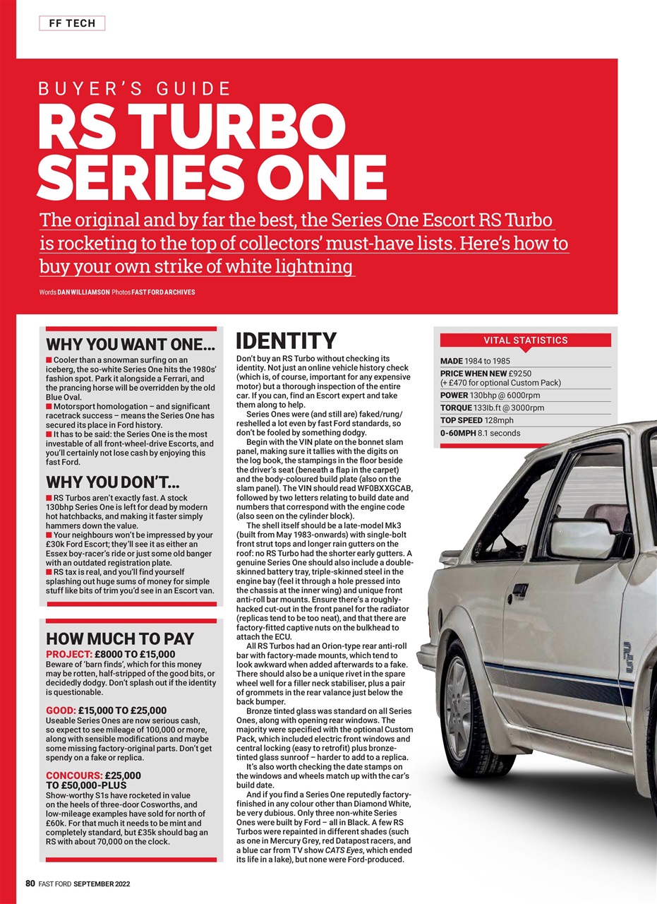 Fast Ford Preview Pages