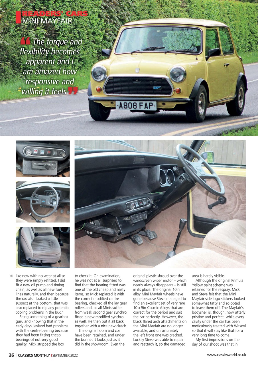 Classics World Preview Pages