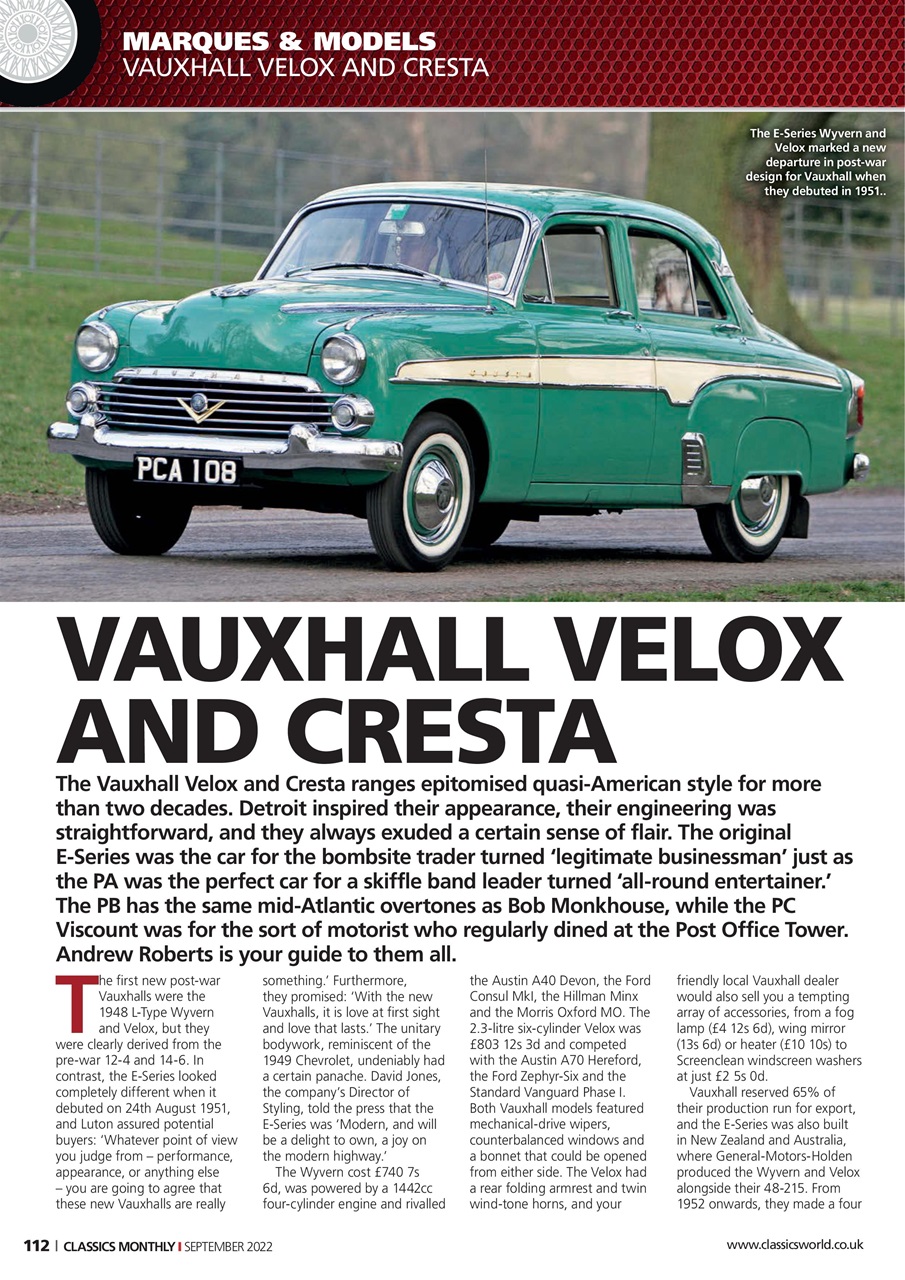 Classics World Preview Pages