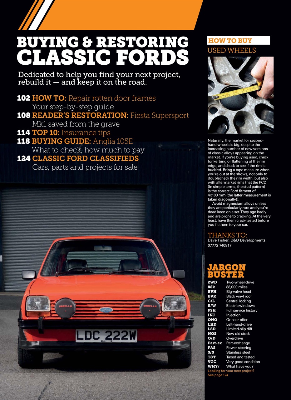 Classic Ford Preview Pages
