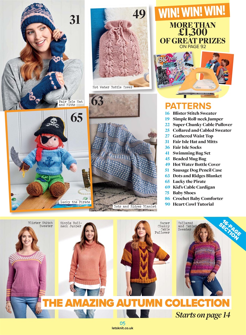 Let's Knit Preview Pages