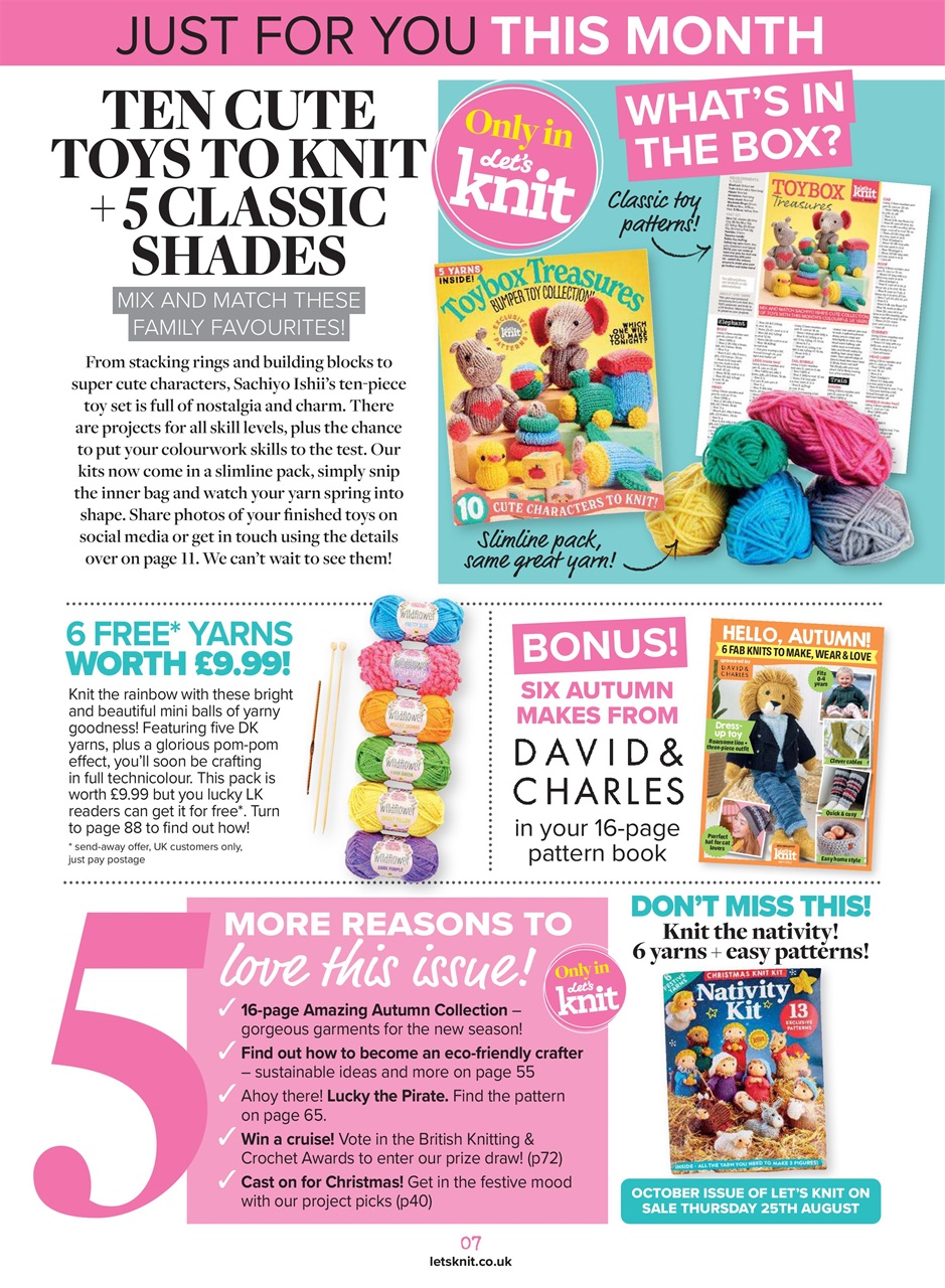 Let's Knit Preview Pages