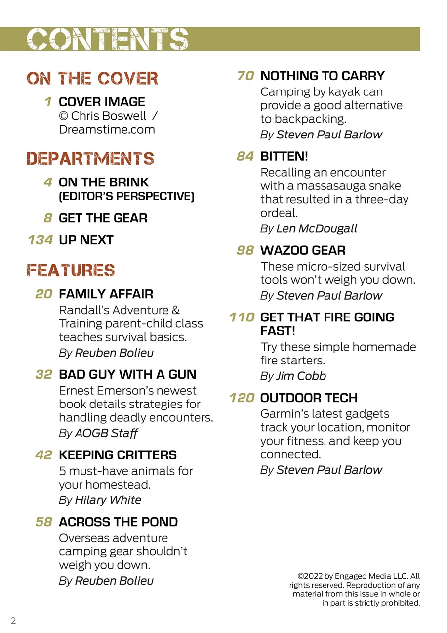 American Outdoor Guide: Boundless Preview Pages