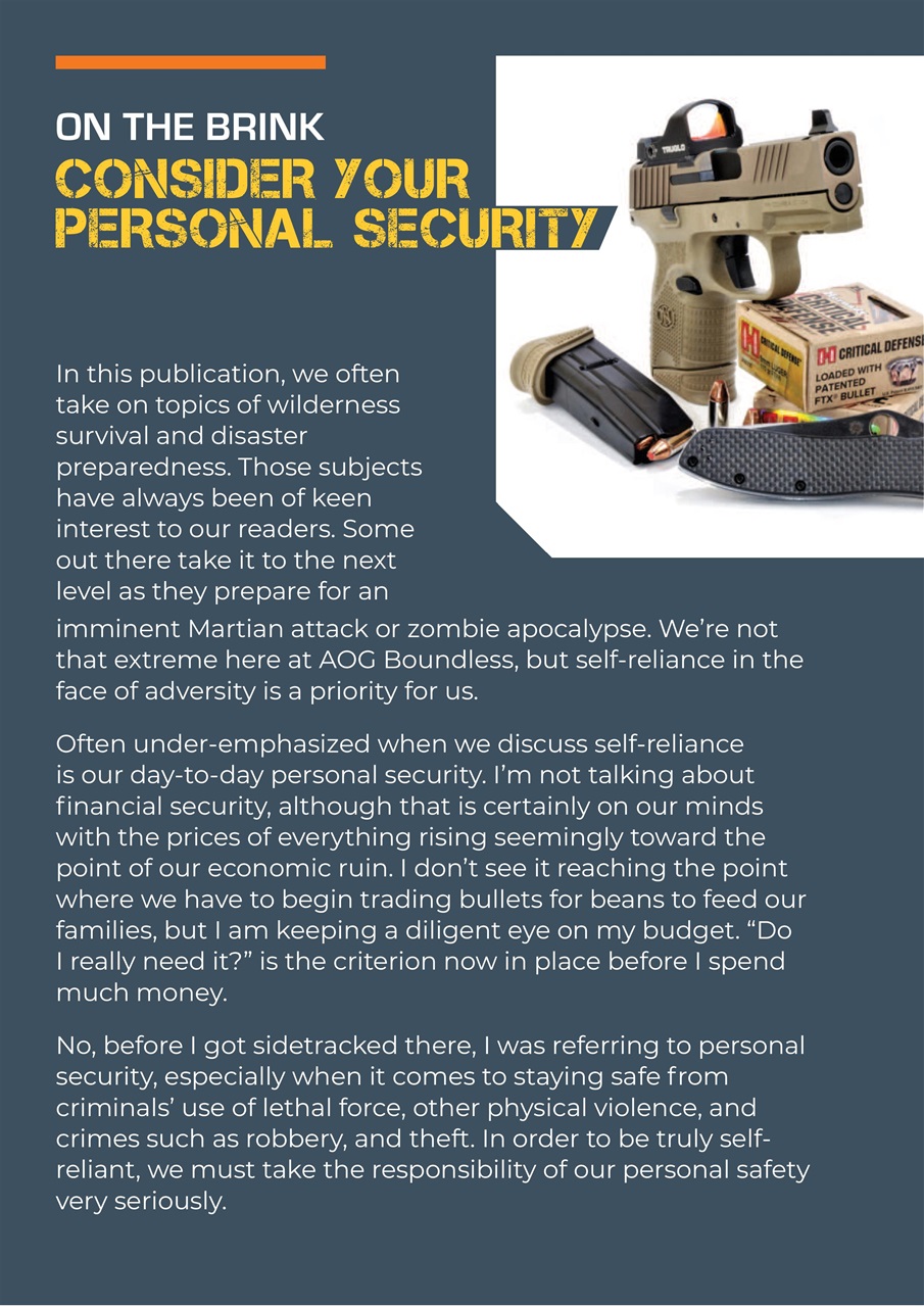 American Outdoor Guide: Boundless Preview Pages