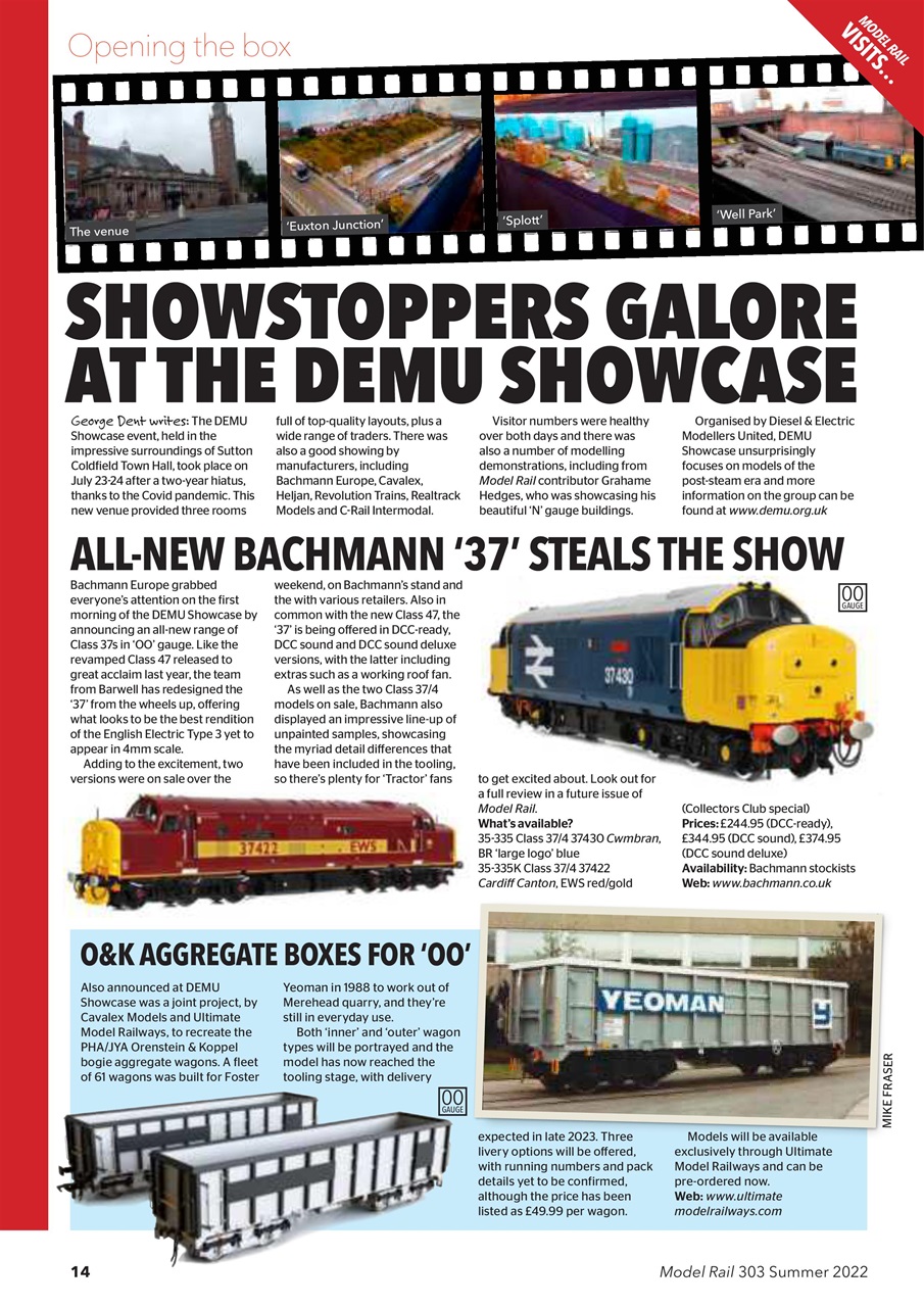 Model Rail Preview Pages