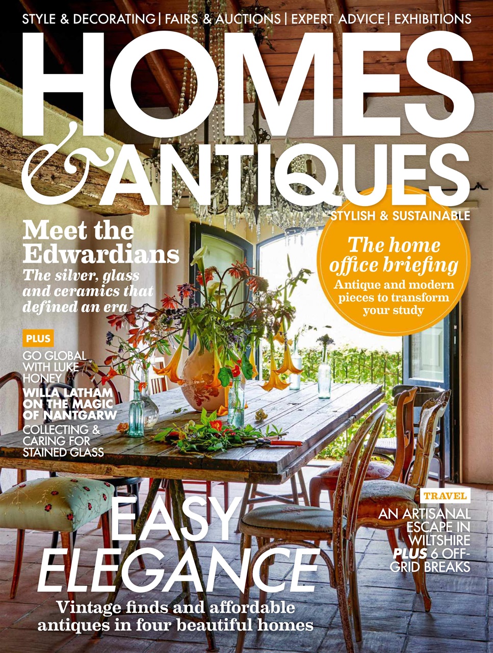 Homes & Antiques Magazine Preview Pages