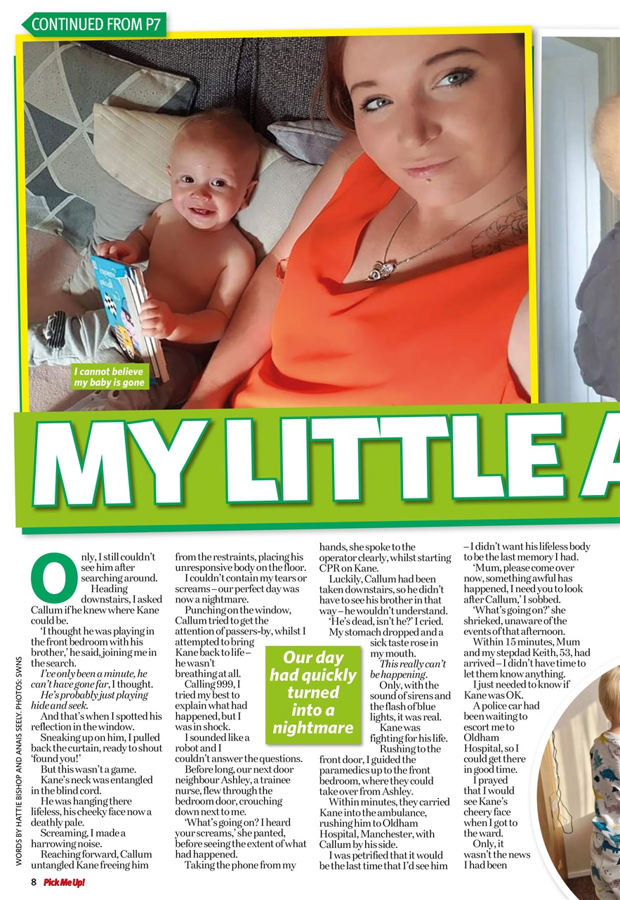 Pick Me Up Preview Pages