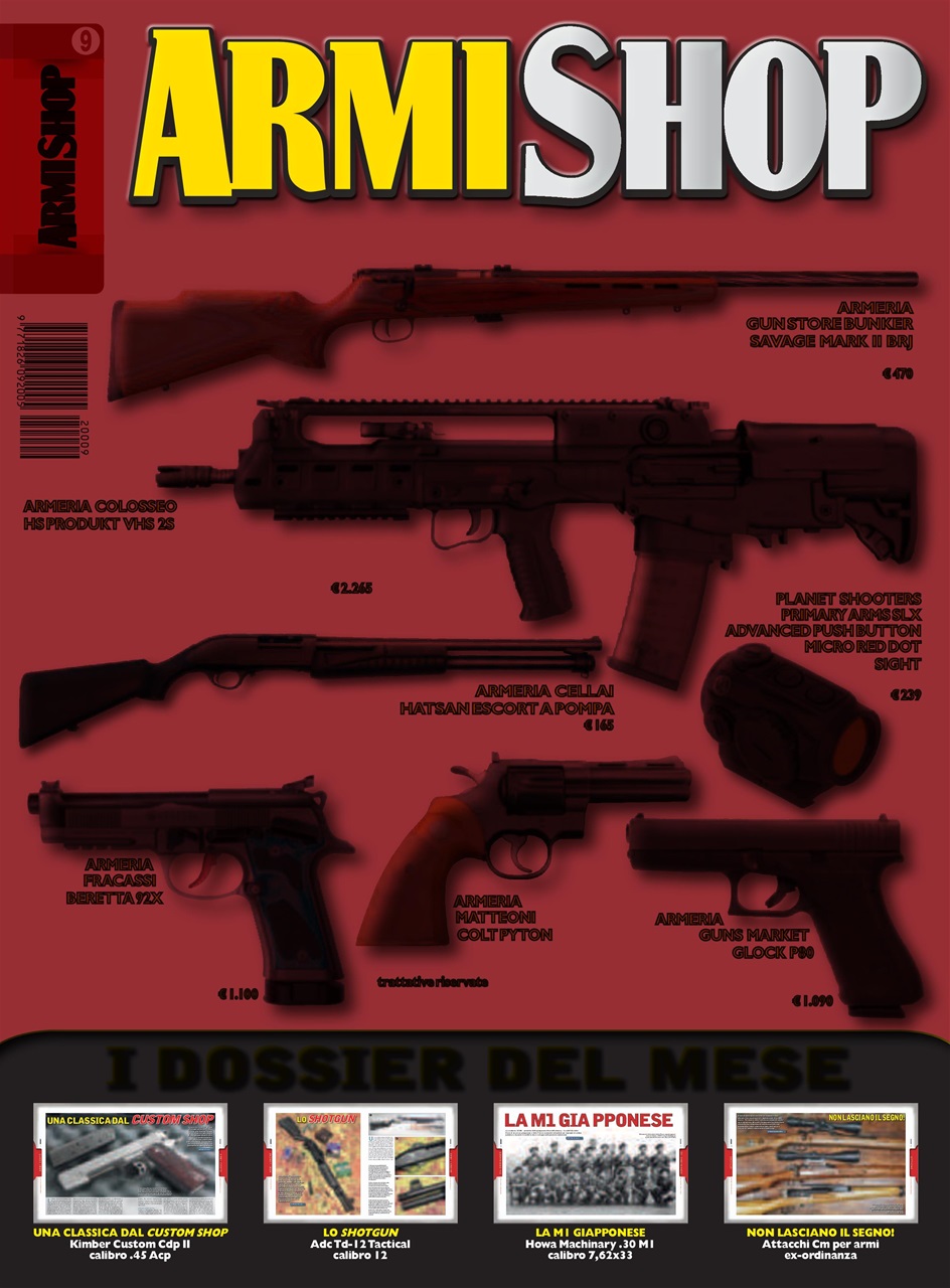 ARMI SHOP Preview Pages