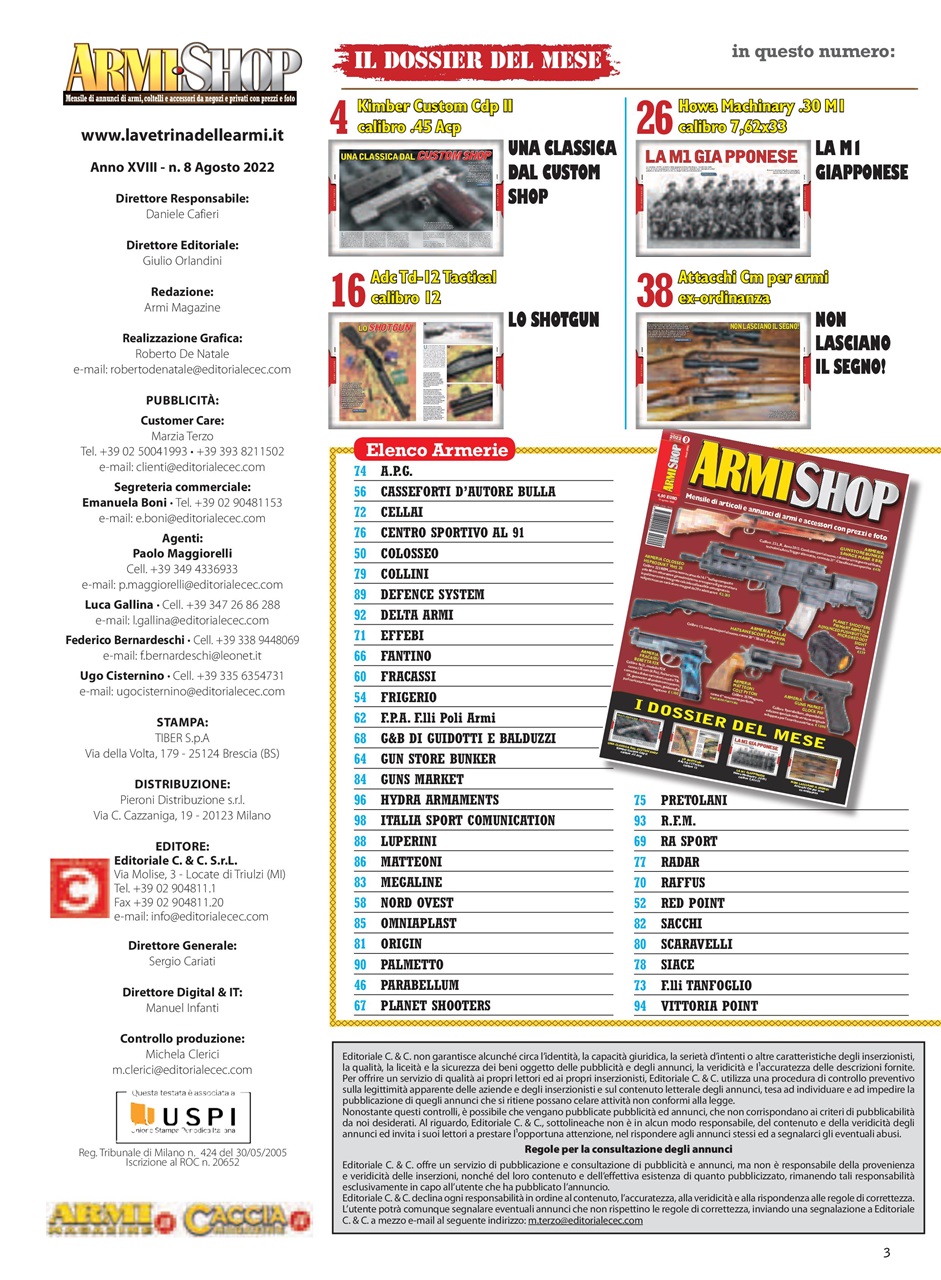 ARMI SHOP Preview Pages