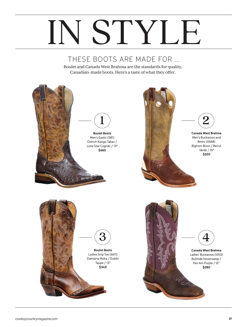 Canadian Cowboy Country Preview Pages