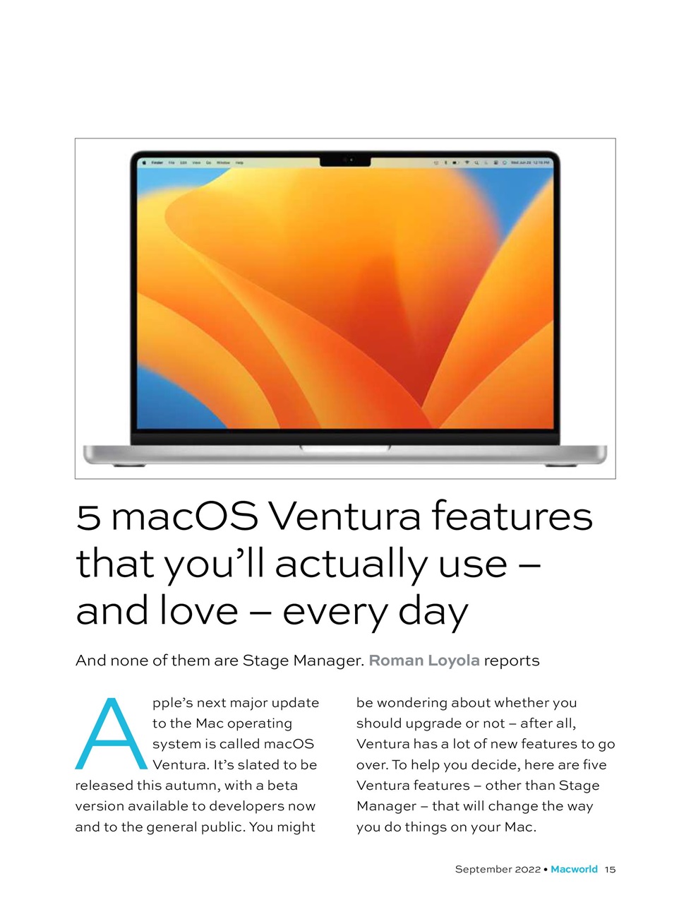 Macworld Preview Pages