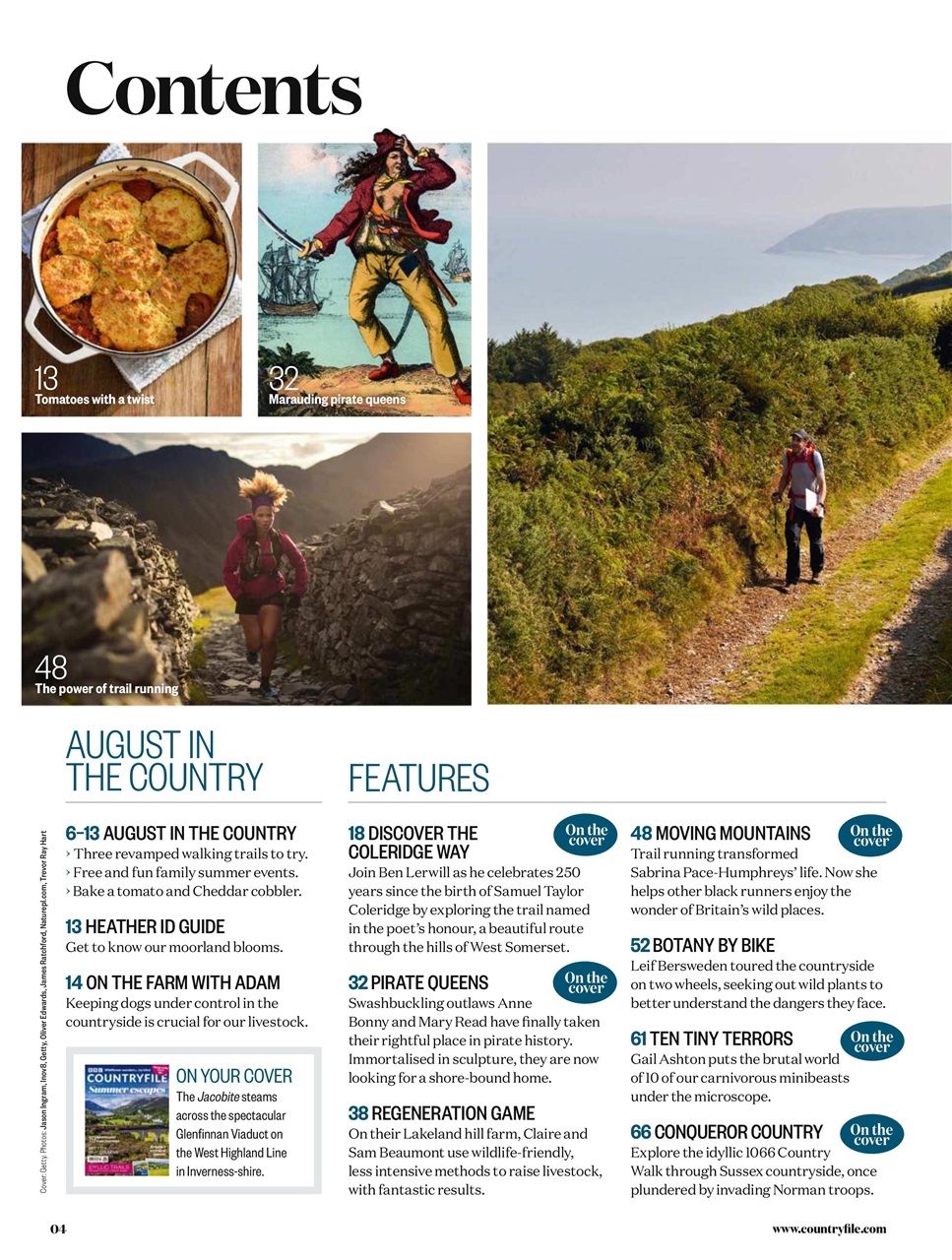 BBC Countryfile Magazine Preview Pages