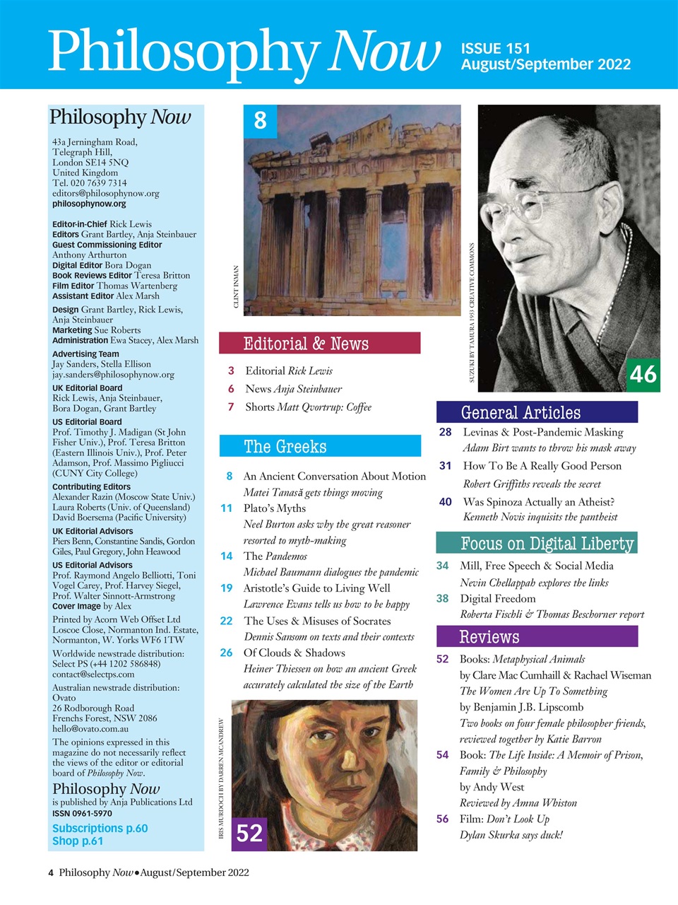 Philosophy Now Preview Pages