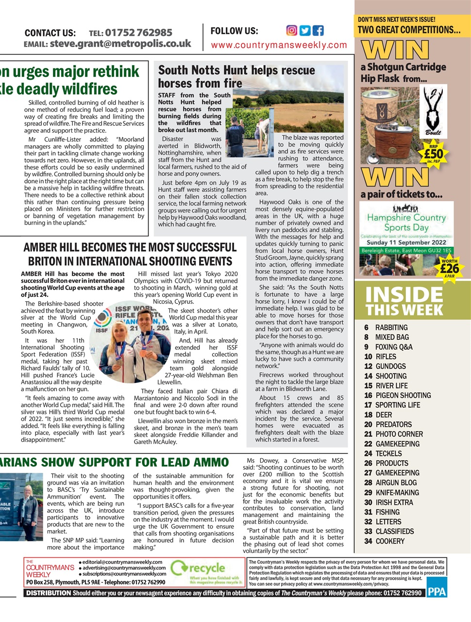 Countryman's Weekly Preview Pages
