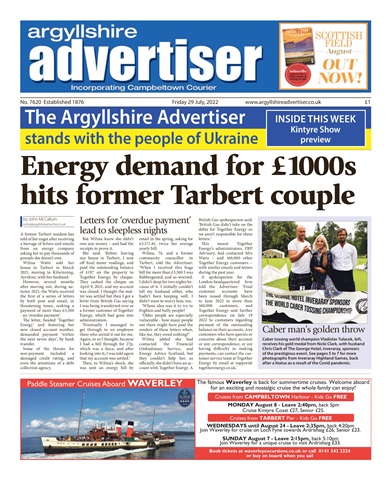 Argyllshire Advertiser issue 29/07/2022