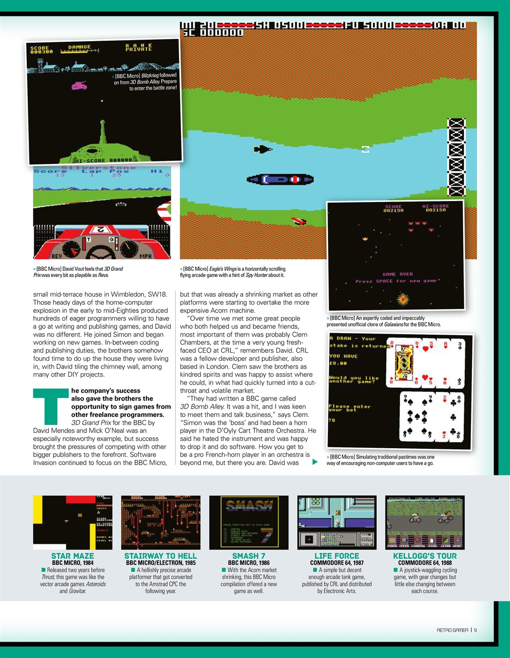 Retro Gamer Preview Pages