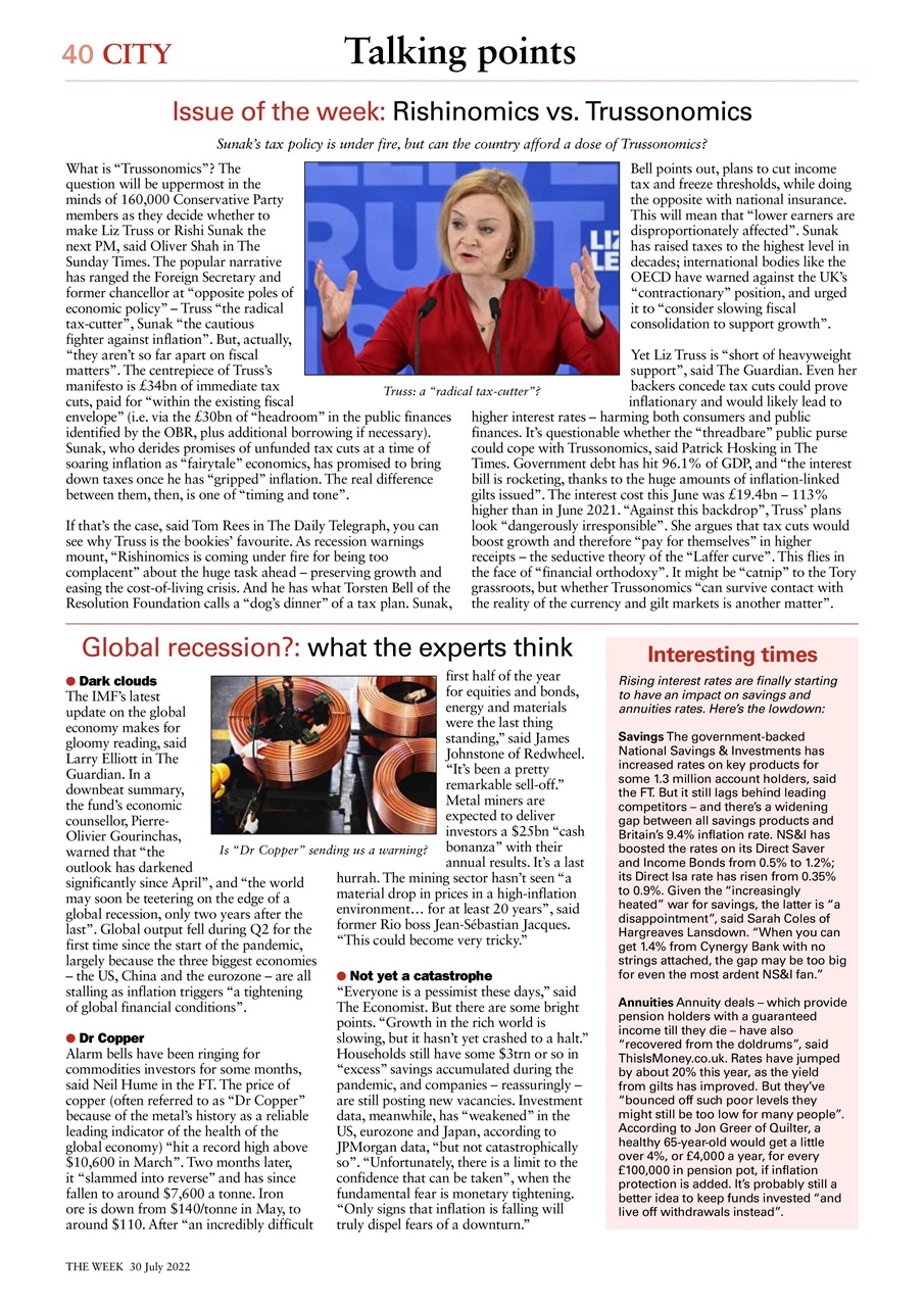 The Week Preview Pages