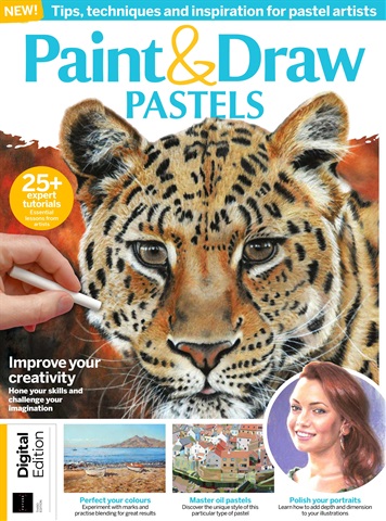 Creative Bookazine issue Paint & Draw: Pastels Third Edition